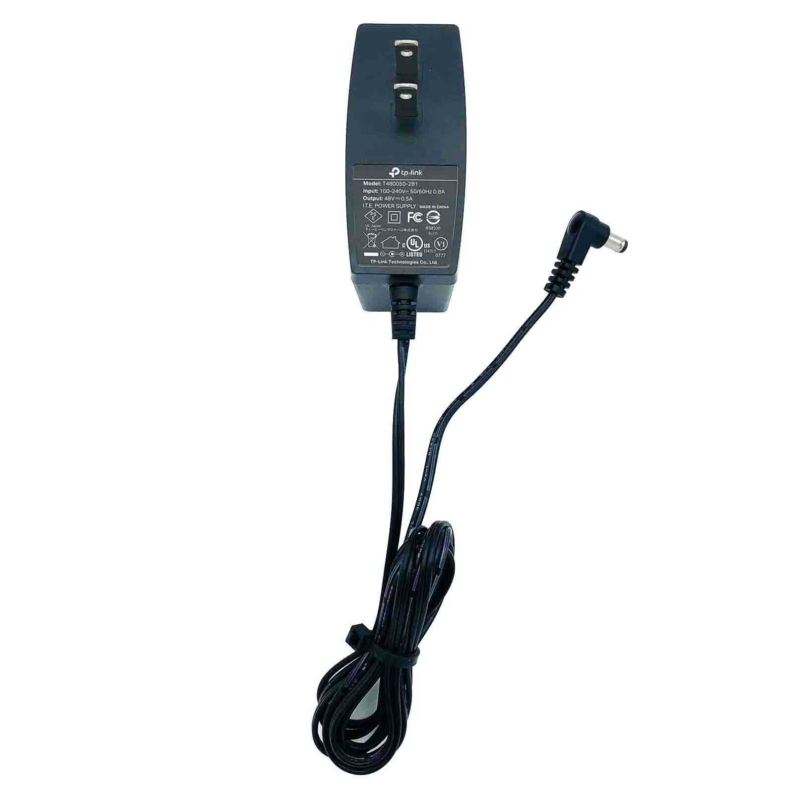 *Brand NEW* 48V 0.5A AC Adapter 4.8x1.7mm w/PC Genuine TP-Link T480050-2B1 Power Supply