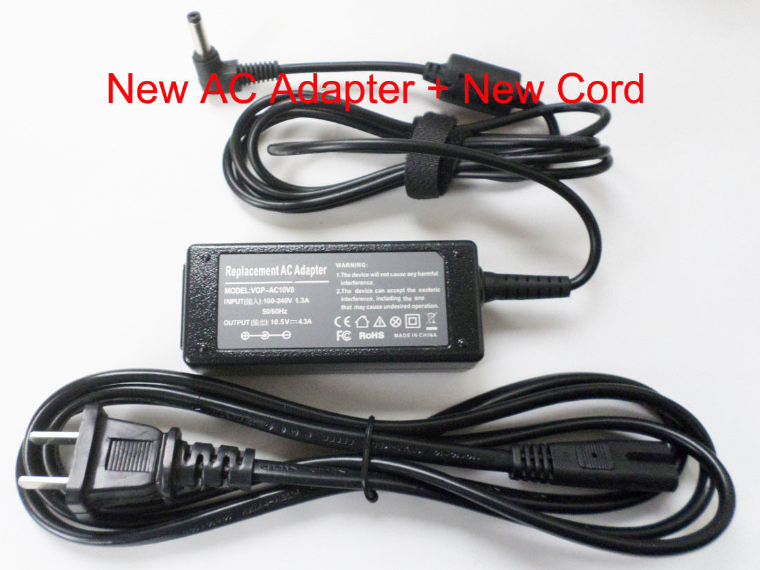 *Brand NEW*10.5V 4.3A 45 W AC Adapter VGP-AC10V8 for SONY Vaio DUO 10 11 13 Series Charger