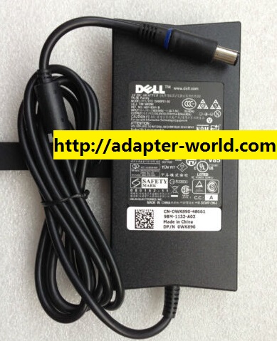 NEW 19.5vdc 4.62A -(+) 7.4x5mm tip J62H3 FOR Dell PA-1900-28D AC Adapter