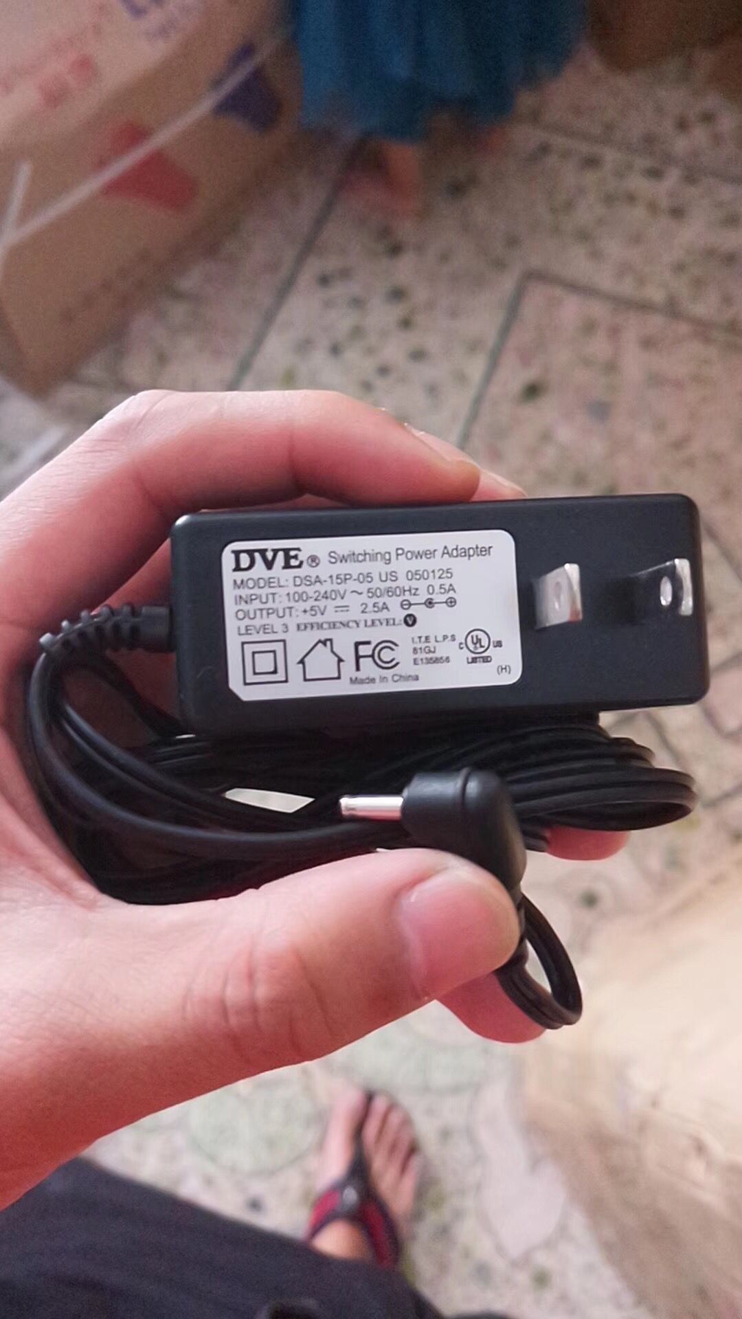 *Brand NEW* DVE 5V 2.5A DSA-15P-05 US 050125 AC DC Adapter POWER SUPPLY