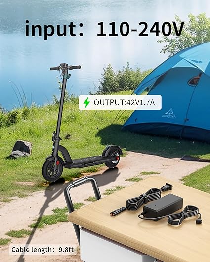 *Brand NEW*42V 1.7A AC ADAPTER Xiaomi Electric Scooter Charger Compatible with Xiaomi Electric Scooter 4/4 Pro