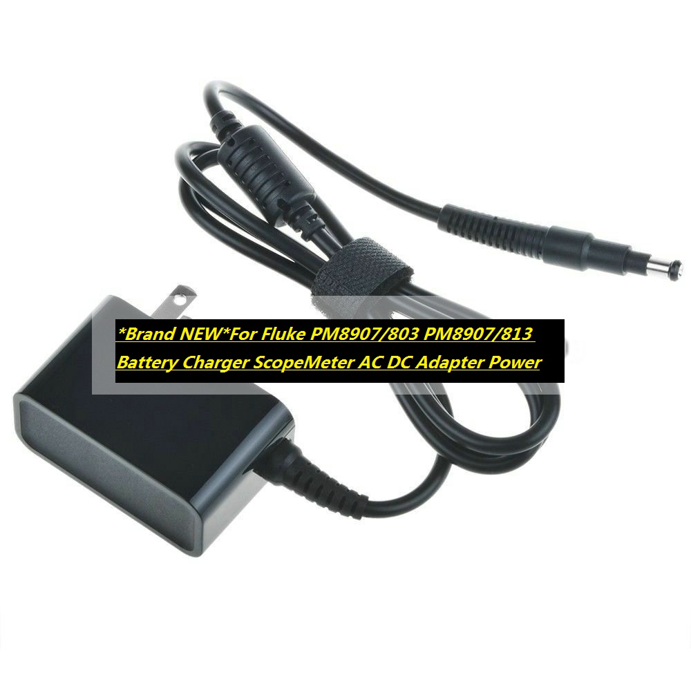 *Brand NEW*For Fluke PM8907/803 PM8907/813 Battery Charger ScopeMeter AC DC Adapter Power