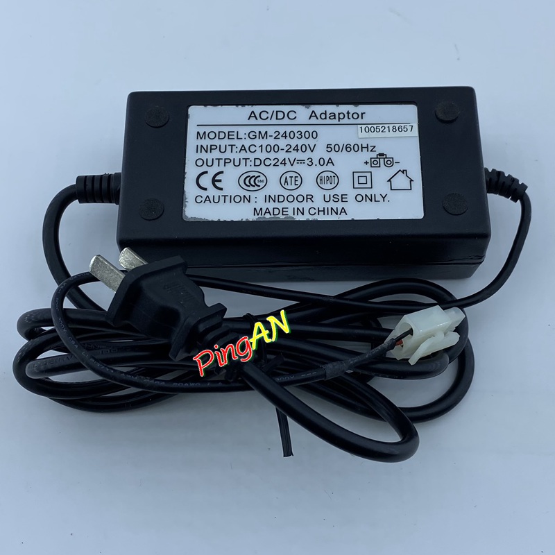 *Brand NEW* GM-240300 AC DC ADAPTER 24V 3A AC/DC Adaptor POWER SUPPLY