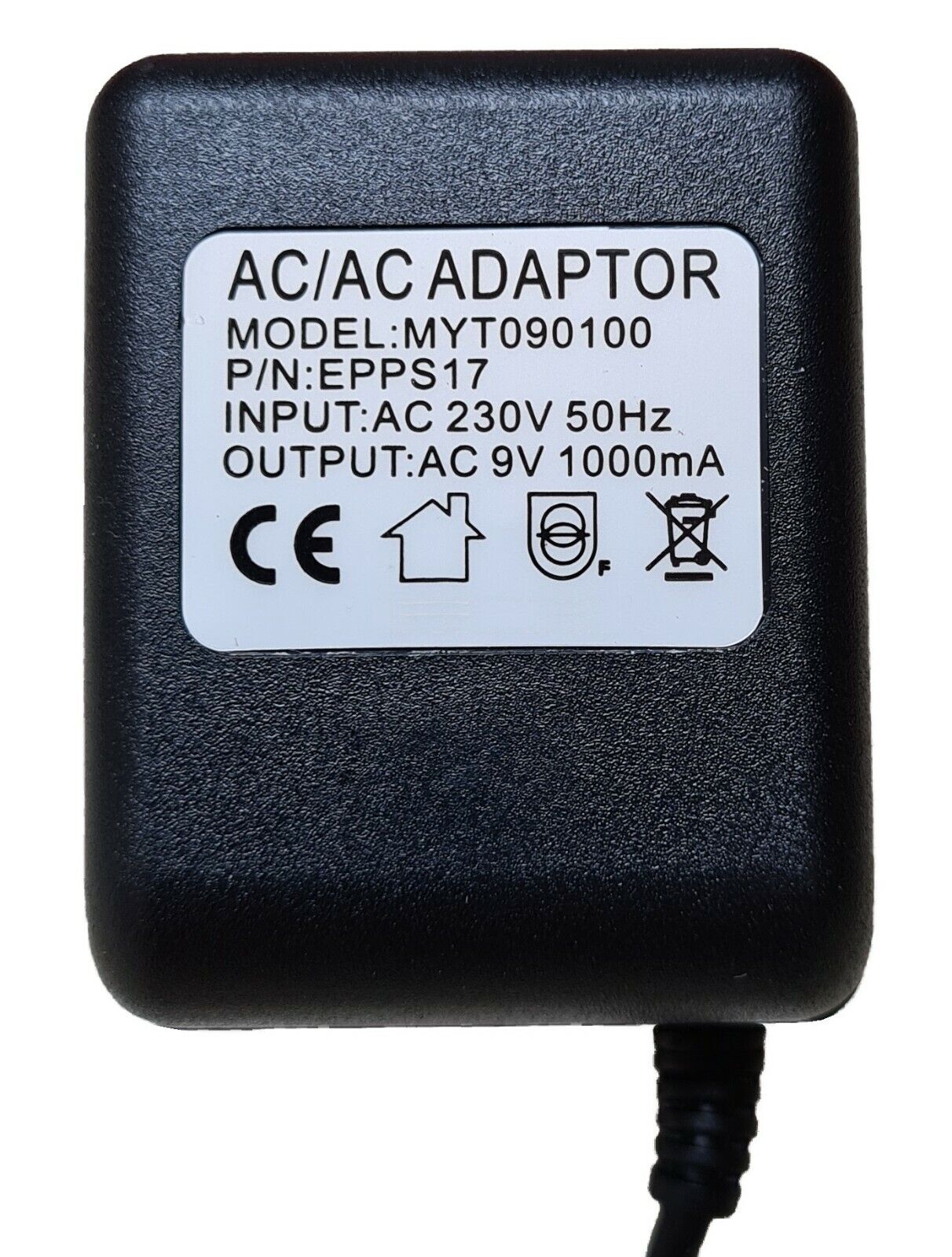 *Brand NEW*9V 10V AC 500MA AC REPLACEMENT ADAPTER NUMARK M101 USB MIXER POWER SUPPLY