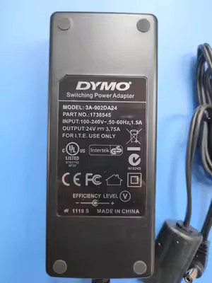 *Brand NEW* DYMO 3A-902DA24 24V 3.75A AC DC ADAPTHE POWER Supply