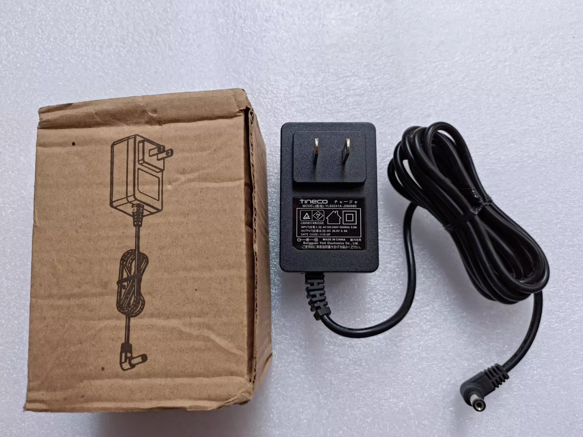 *Brand NEW* YLS0241A-J260080 TINECO 26V 0.8A AC DC ADAPTHE POWER Supply
