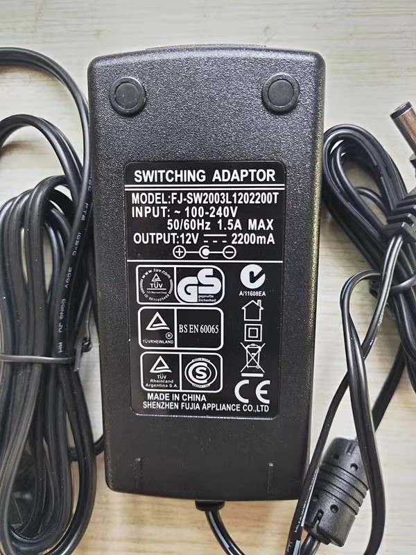 *Brand NEW*FUJIA FJ-SW2003L1202200T 2.2A 2200MA AC DC ADAPTHE POWER Supply