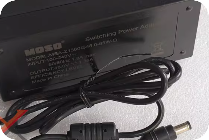 *Brand NEW*MOSO Hikvision PoE Video Recorder Switch Charging Cable Transformer MSA-Z1360IS48.0-65W-Q 48V 1.36A