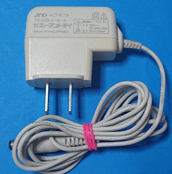 *Brand NEW* AND TB-233 6V 500mA AC ADAPTOR POWER SUPPLY