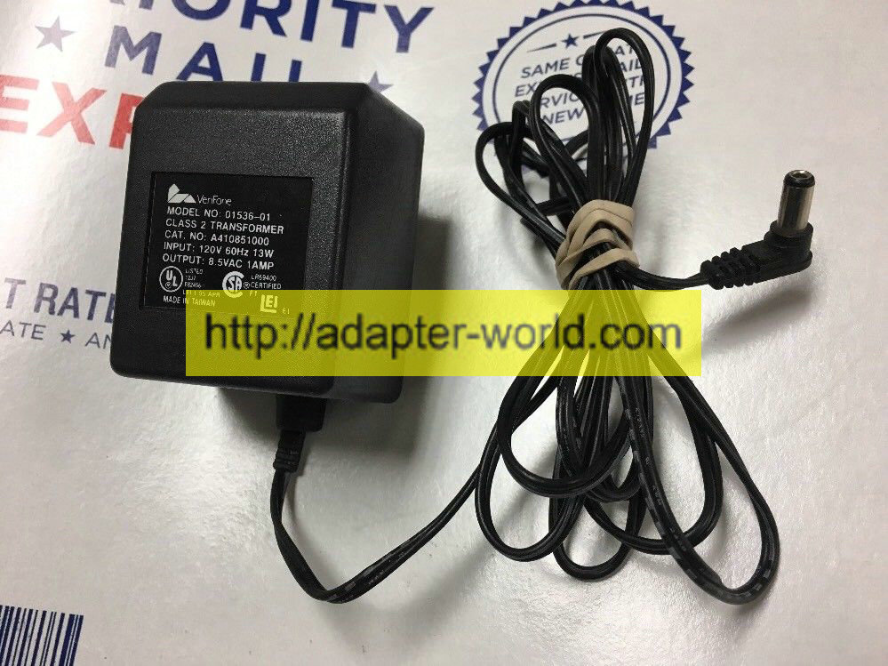 *100% Brand NEW* VeriFone 8.5VAC 1A 01536-01 model A410851000 AC Power supply Free shipping!