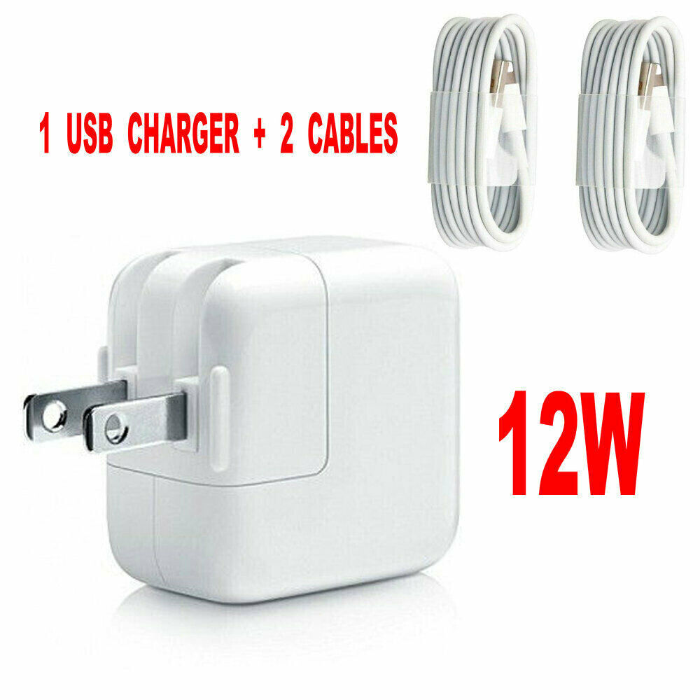*Brand NEW* Wall Charger Cable for Apple iPad 2 3 4 Air Pro 12w USB Power Adapter