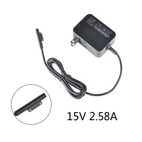 *Brand NEW* For Microsoft Surface Pro 5 PRO5 Power Supply 15V 2.58A AC Wall Charger Adapter