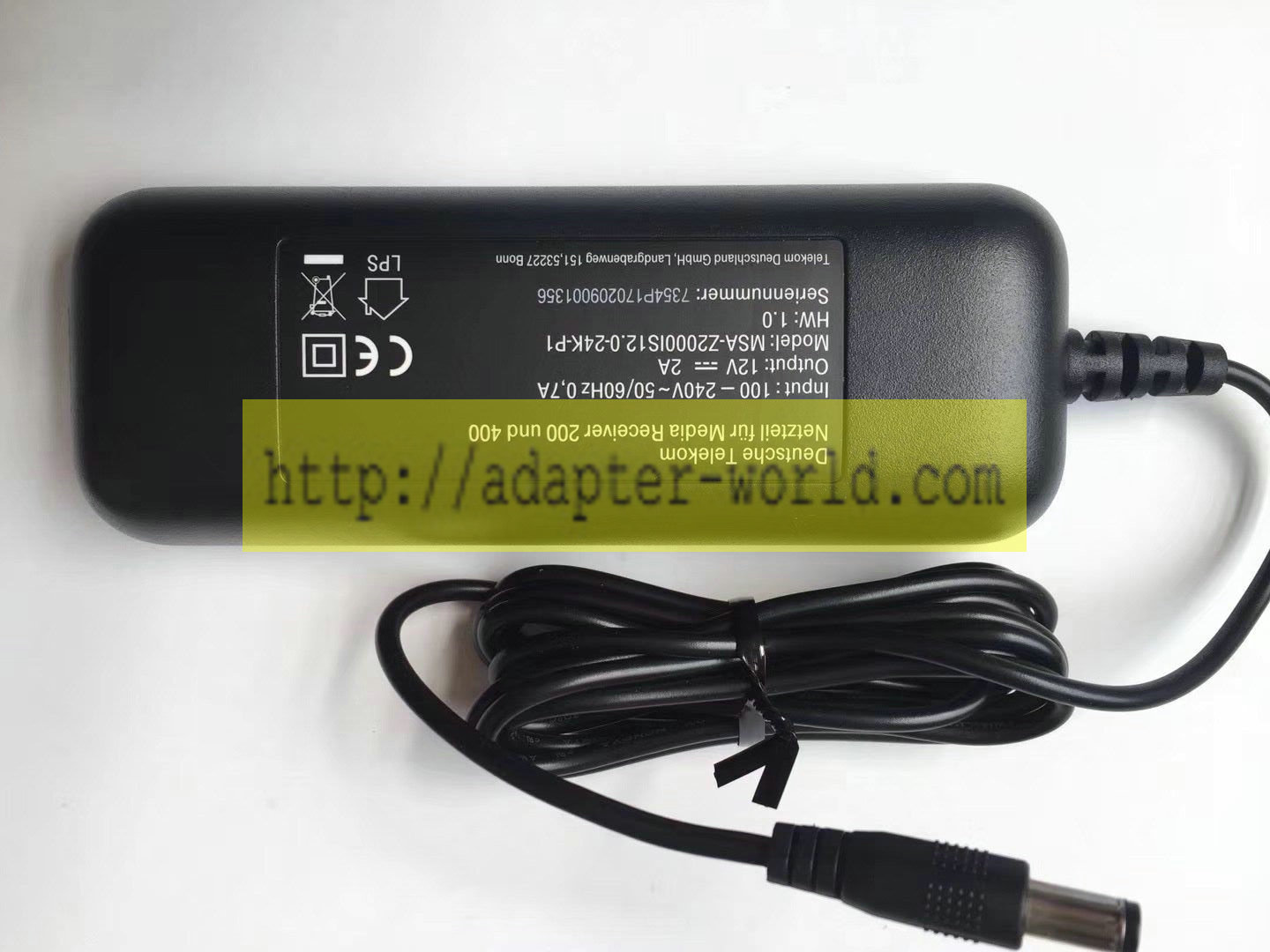*Brand NEW* AC DC Adapter MSA-Z2000IS12.0-24K-P1 12V 2A POWER SUPPLY