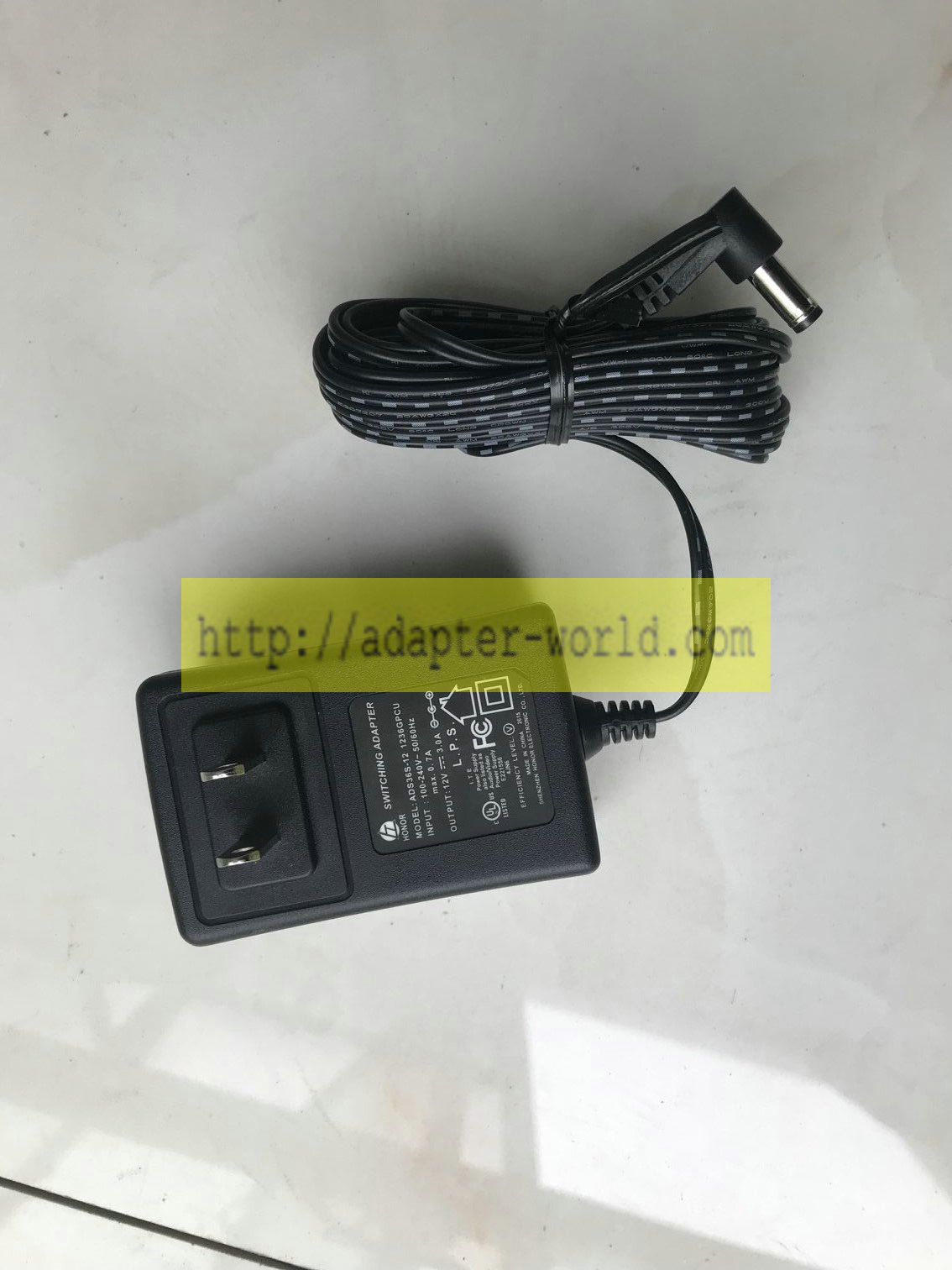 *Brand NEW* 12V 3.0A AC DC Adapter ADS36S-12 1236GPCU POWER SUPPLY