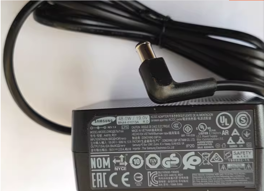 *Brand NEW* Samsung A4819RDY A4819FDY A4819KSM DC19V 2.53A (48W) AC DC ADAPTHE POWER Supply