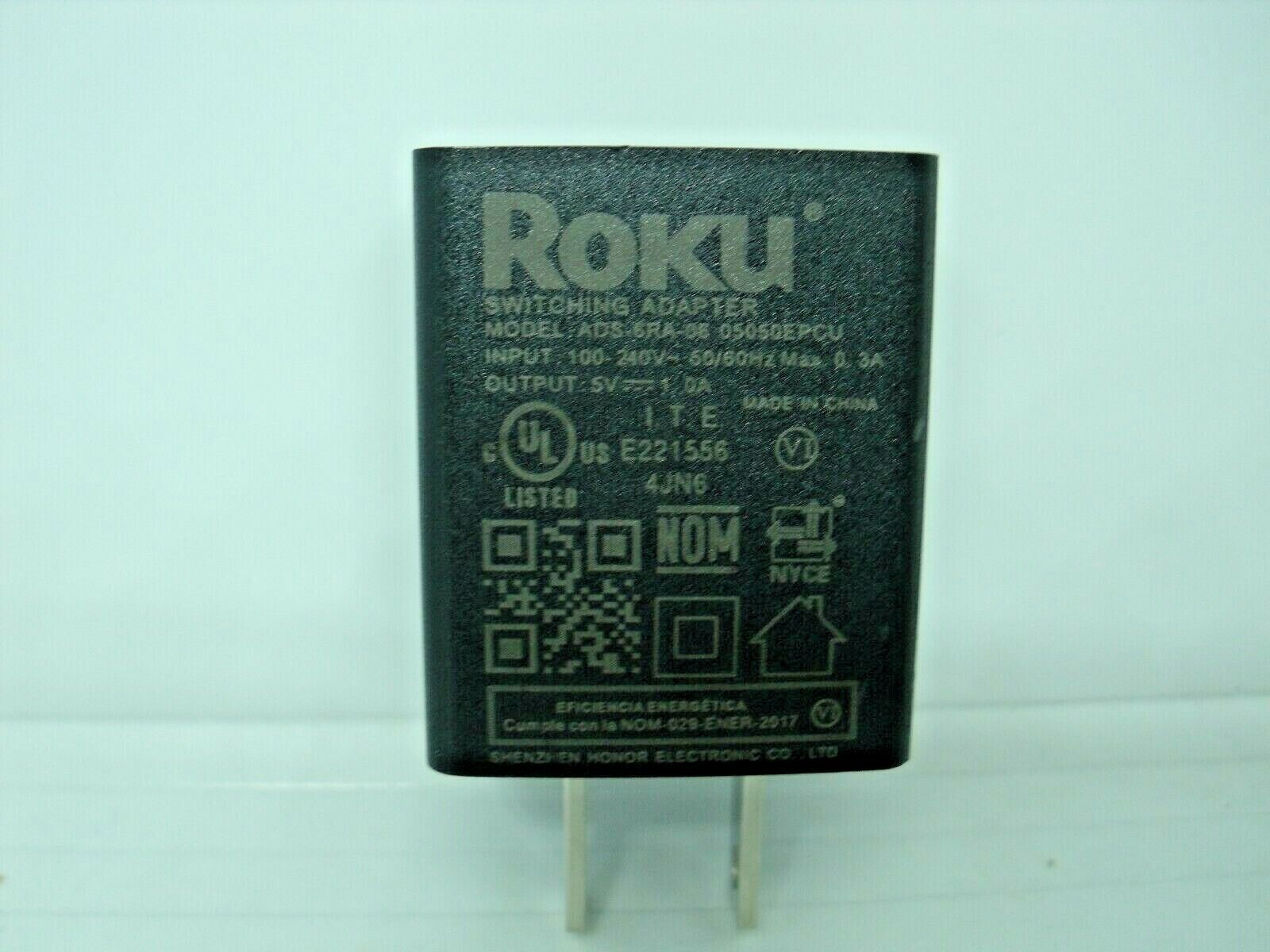 *Brand NEW* Roku 5.0V 1.0A (no Cable) ADS-6RA-06 5 PACK USA SELLER AC DC Power Adapter