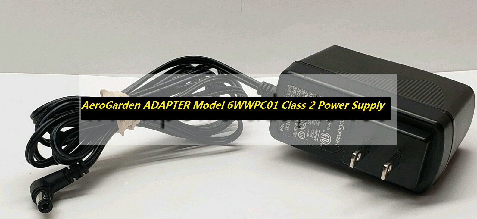 *Brand NEW* AeroGarden Replacement Parts ADAPTER Model 6WWPC01 Class 2 Power Supply