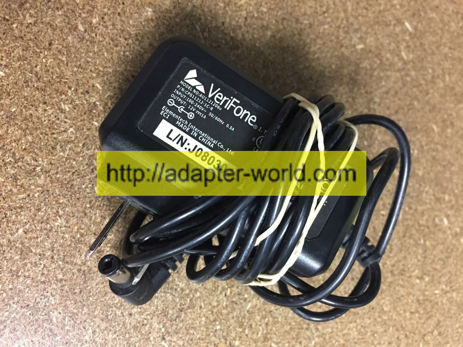 *100% Brand NEW* Verifone 12V CPS11212-1C-R FOR AU1121206u Power Supply Free shipping!