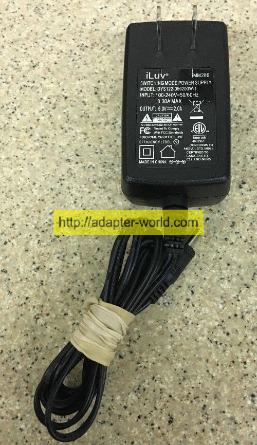 *100% Brand NEW* iLuv 5V 2A for DYS122-050200W-1 AC ADAPTER CHARGER POWER SUPPLY Free shipping!