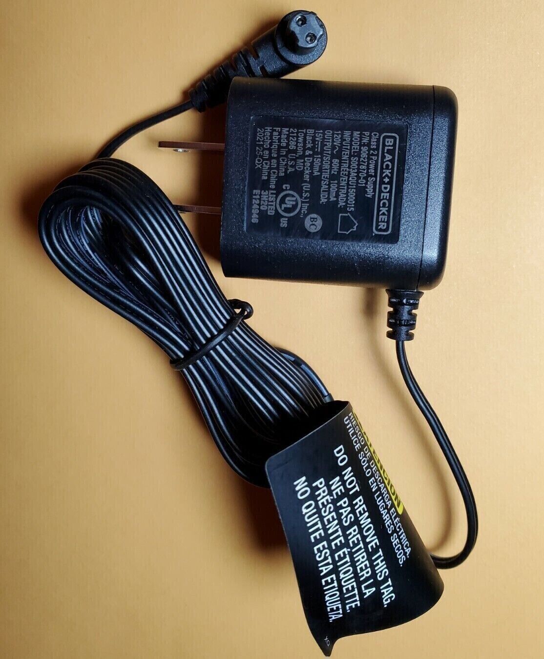 *Brand NEW*all tools and vacuums OEM Black and Decker 15v Charger power adapter