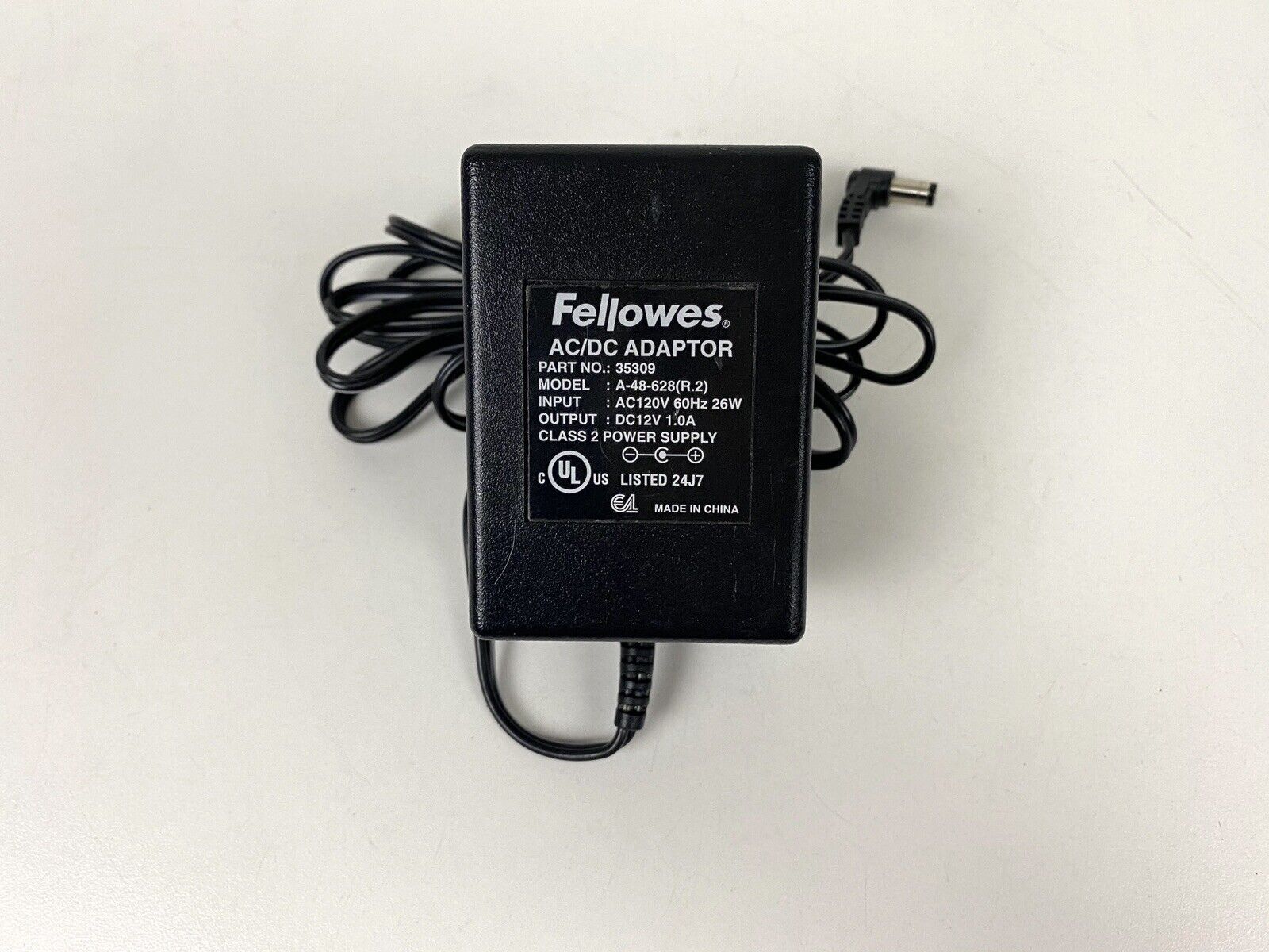 *Brand NEW* A-48-628 r.2 Fellowes Paper Cutter AC/DC adapter 35309 Power Supply - Click Image to Close