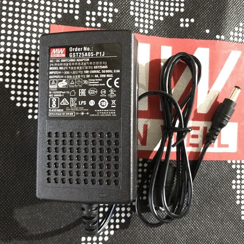 *Brand NEW*MEAN WELL GST25A05-P1J 25W 5V 4A Replace GS25A05-P1J power supply