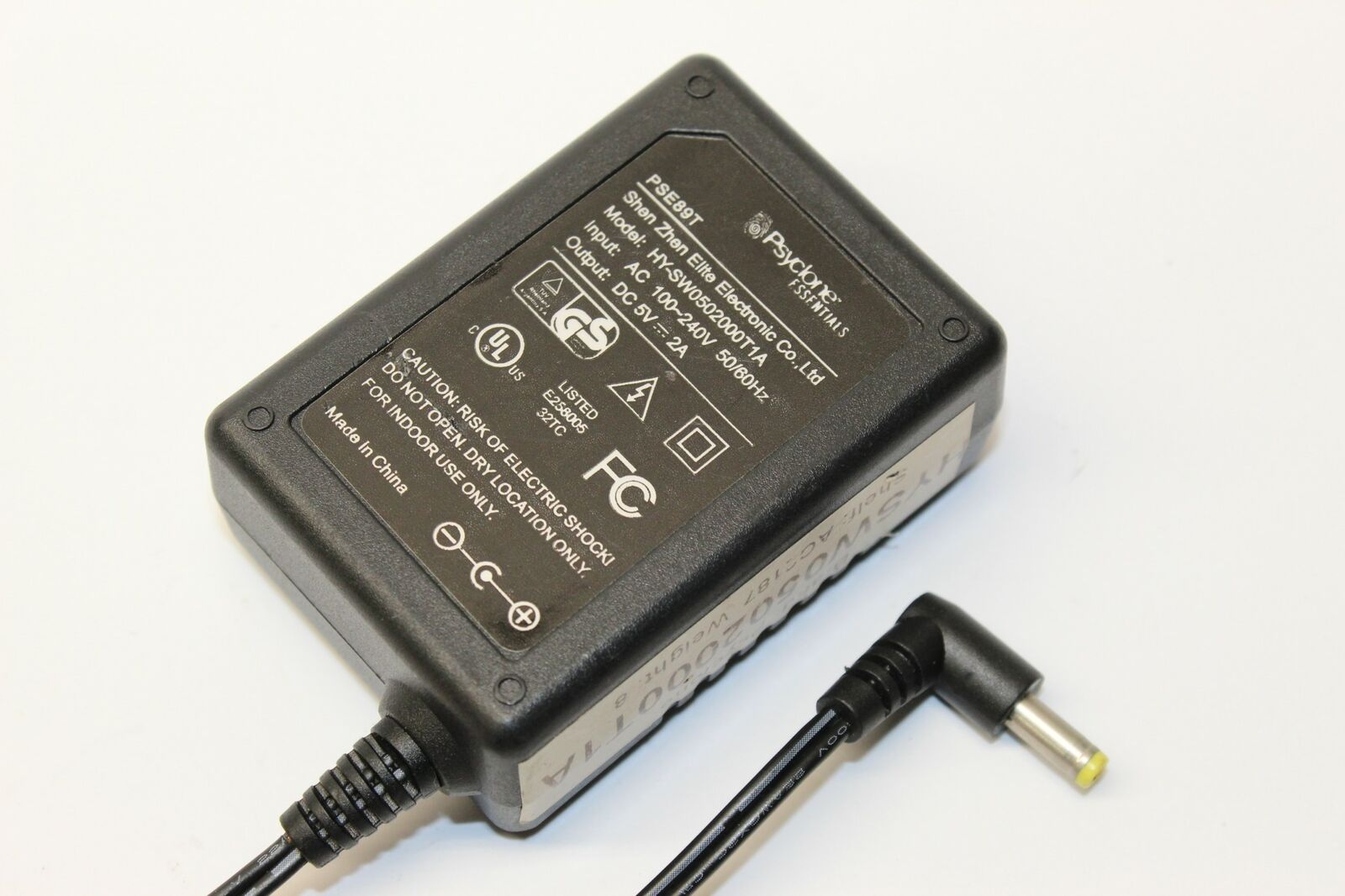 *Brand NEW*Output DC 5V 2A Adapter Psyclone HY-SW0502000T1A Transformer Power Supply