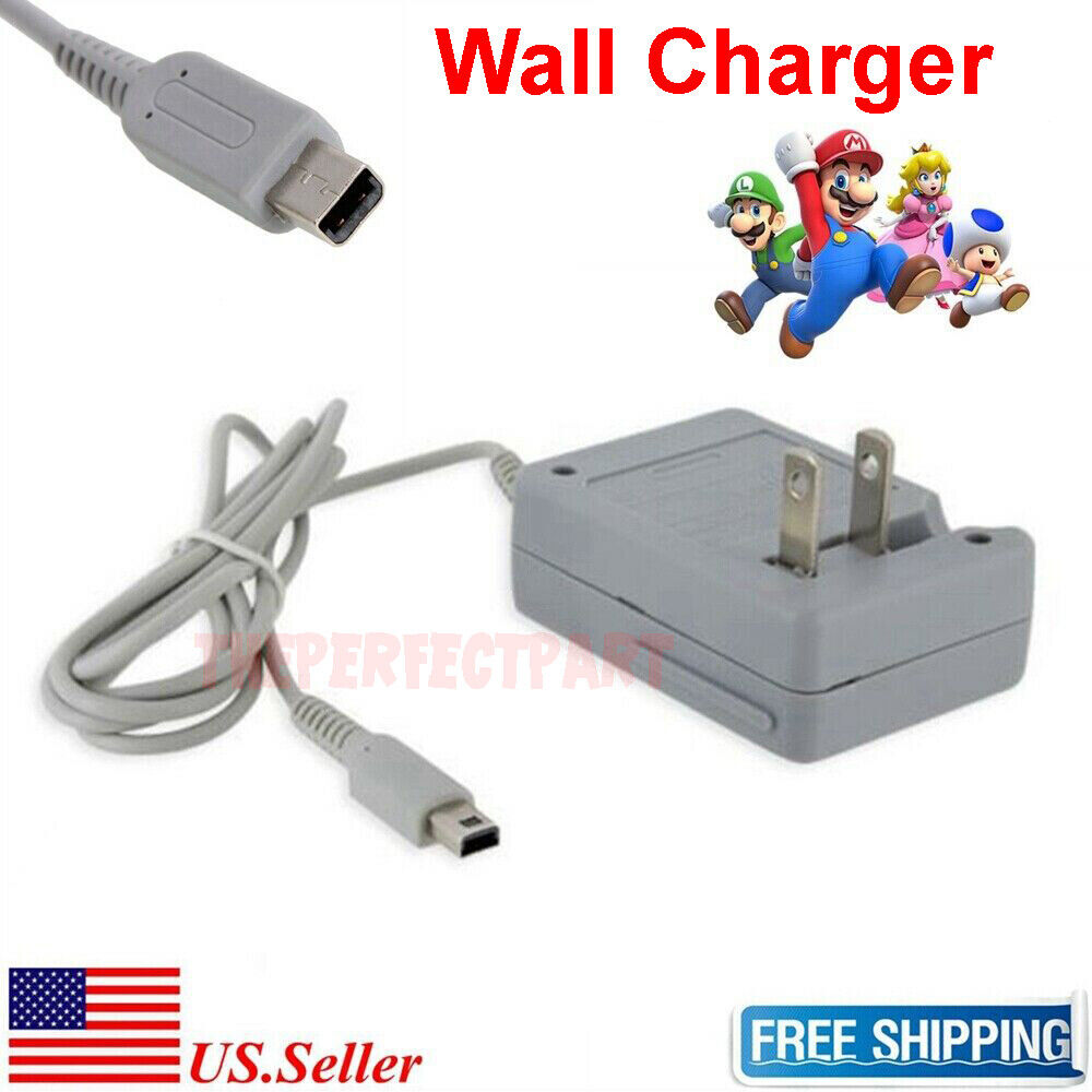 *Brand NEW* Nintendo DSi/ 2DS/ 3DS/ DSi XL System AC Adapter Home Wall Charger Cable