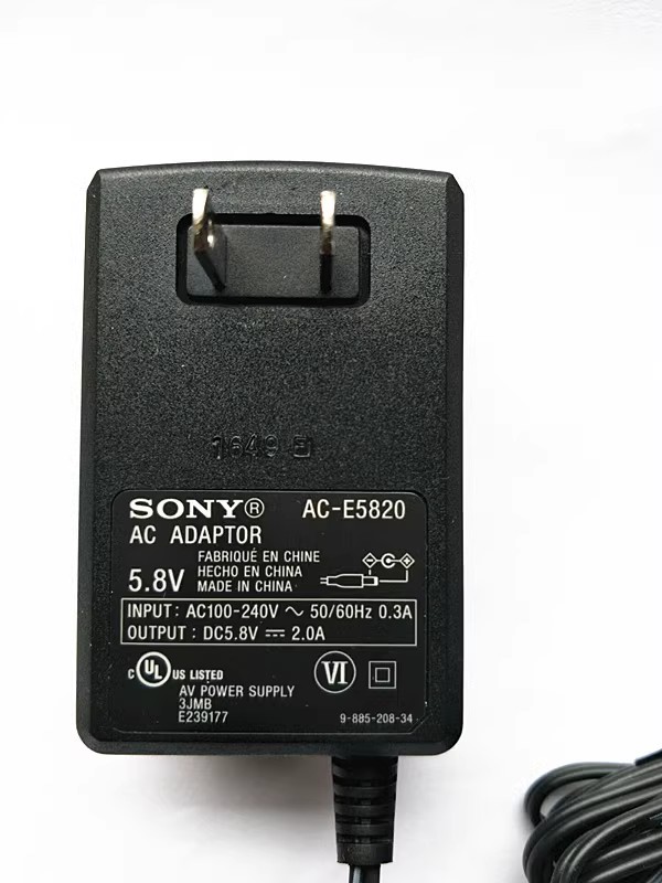 *Brand NEW* AC-E5820 SRF-V1BT SONY 5.8V 2A AC DC ADAPTHE POWER Supply