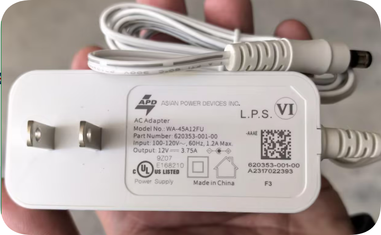 *Brand NEW* APD DC round connector WA-45A12FU (commonly 5.5×2.5mm or 5.5×2.1mm) 12V 3.75A AC ADAPTER Power Sup