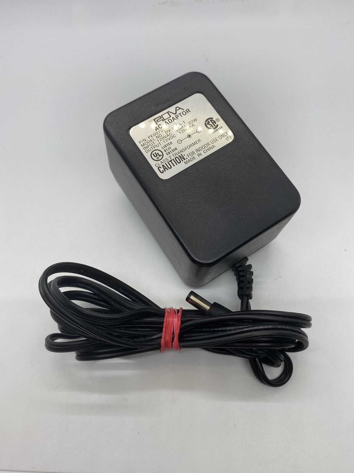 *Brand NEW* Output 12V 1200mA PE00732 Rova DV-151A-1 AC DC Power Supply Adapter Charger