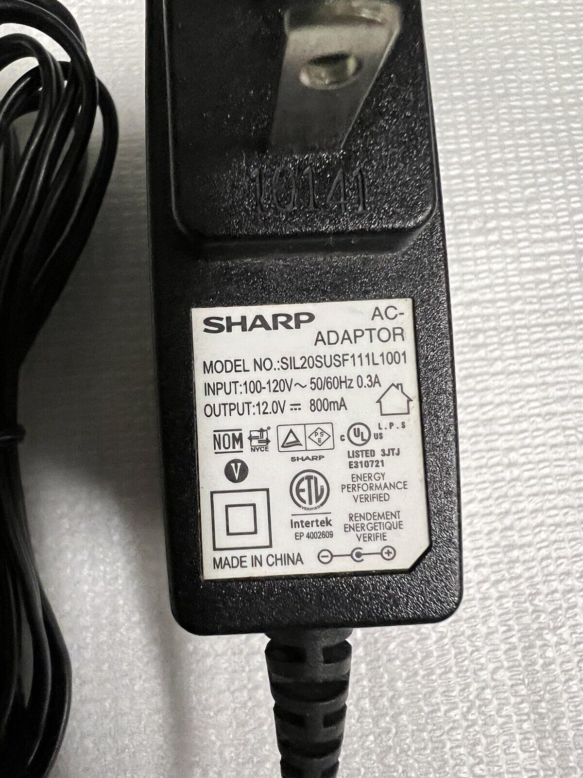*Brand NEW*Genuine Sharp XE-A107 XEA107 Cash Register Adapter Adaptor Charger Power Supply