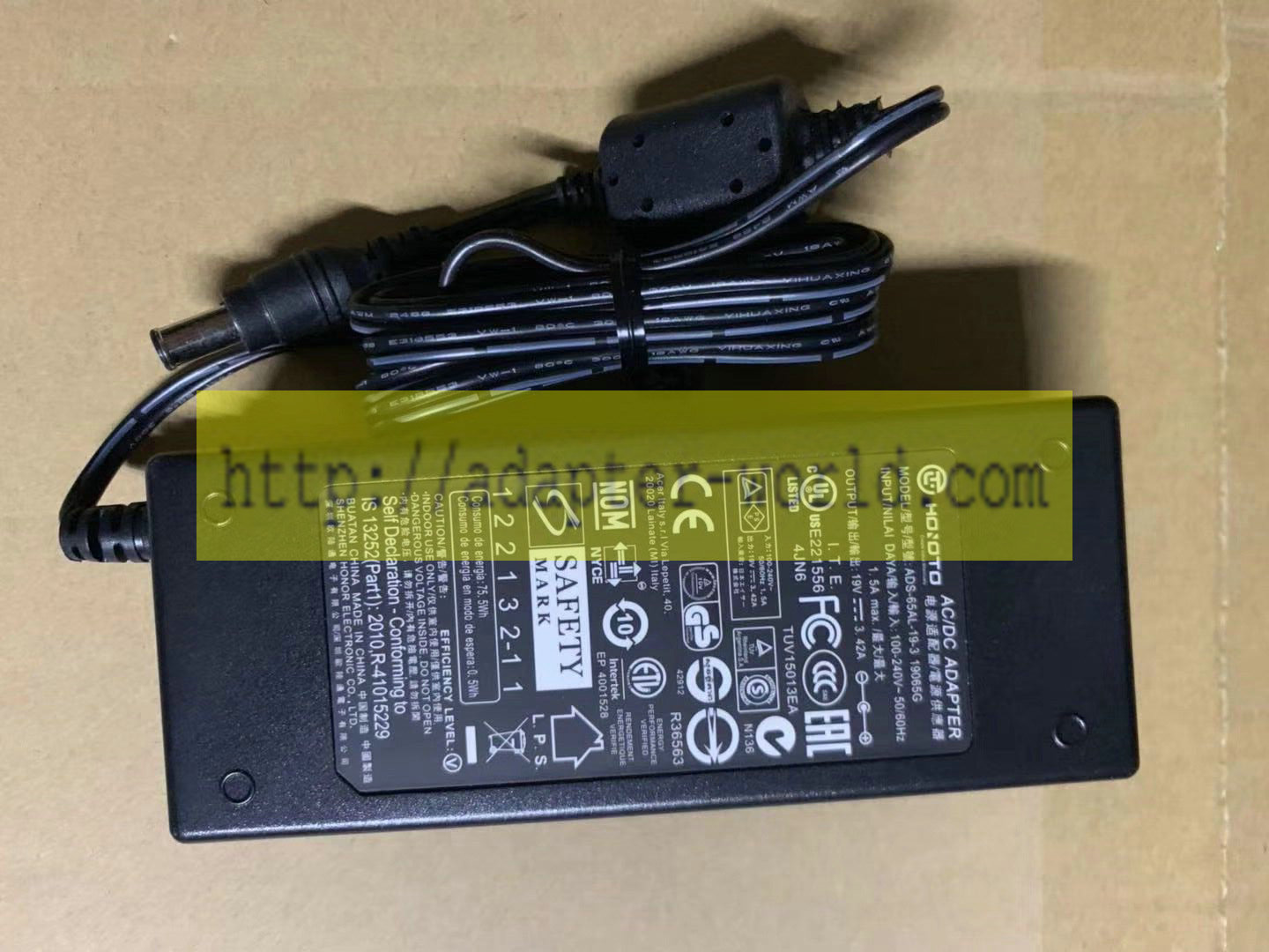 *Brand NEW* HOIOTO 19V 3.42A FOR ADS-65AL-19-3 19065G AC DC Adapter POWER SUPPLY
