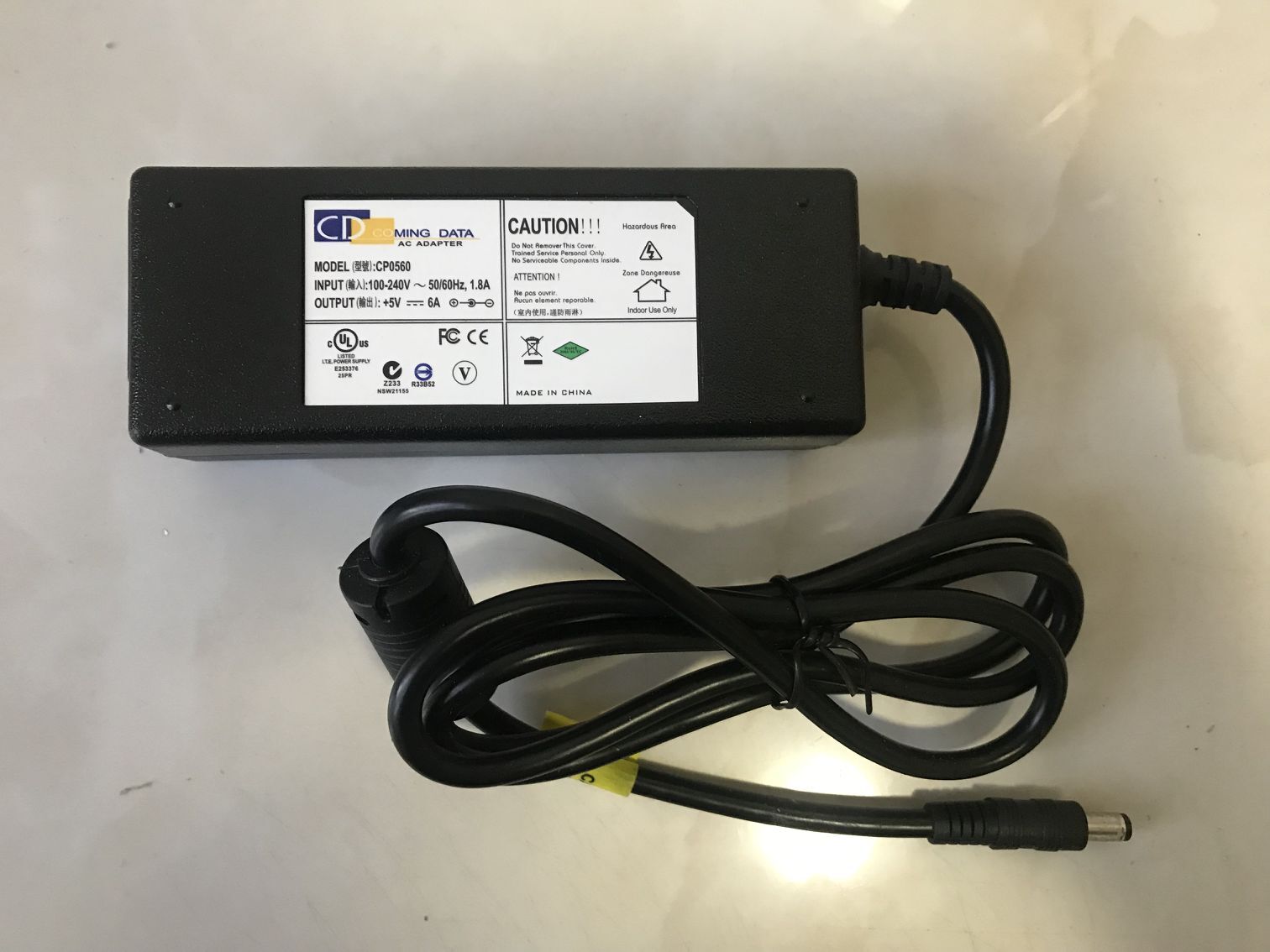 *Brand NEW* CD COMING DATA CP0560 5V 6A AC DC Adapter POWER SUPPLY