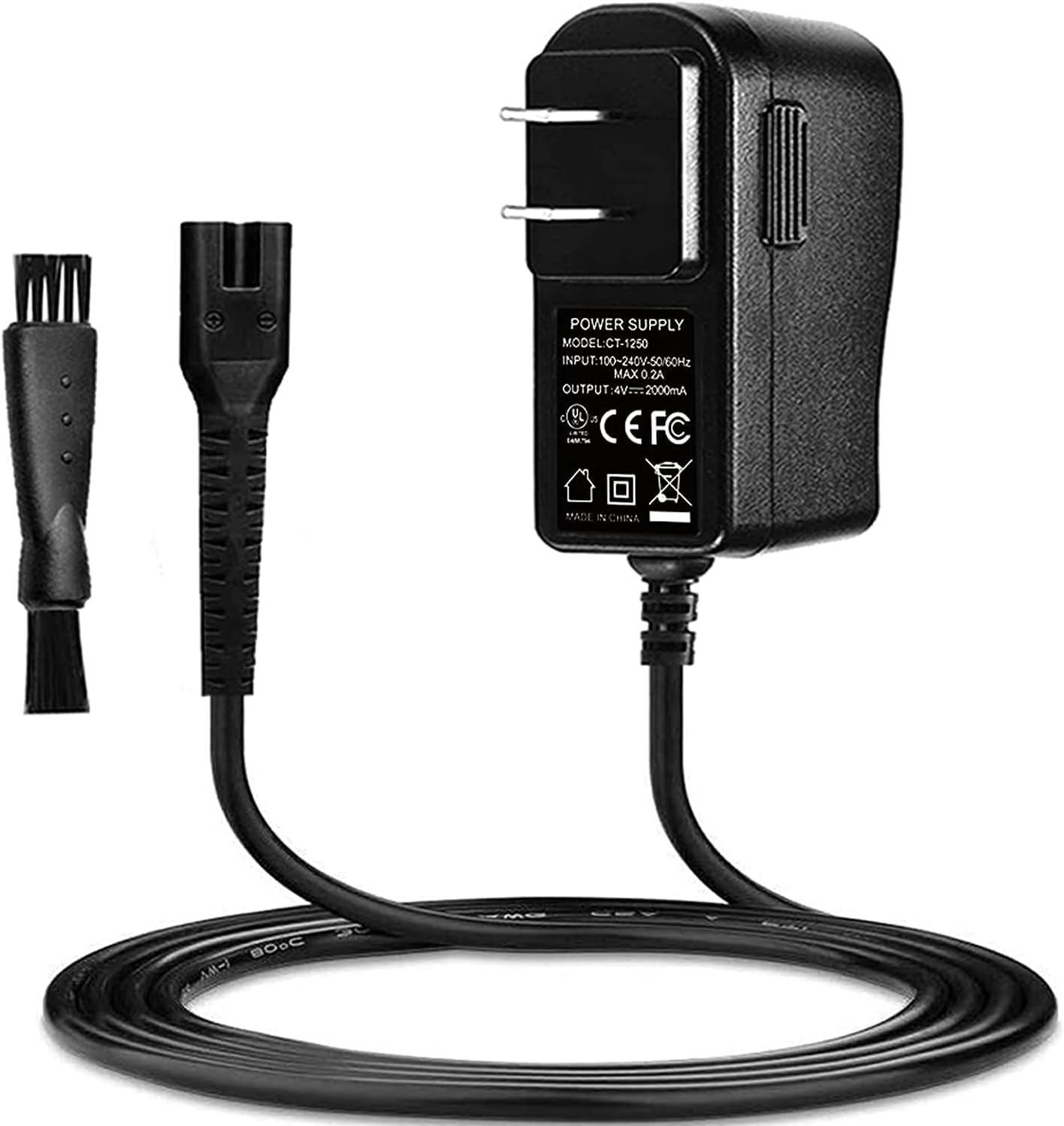 *Brand NEW*4V Clipper Charger Compatible with Wahl 8164/8591/8148/8504, 5-Star Magic Clip Cordless Trimmer, 19