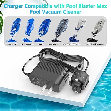 *Brand NEW* Max Li CG, Max Li HD, Millenium Li, iVAC 360 Li and Volt FX-8 Li Power Adapter with 4.9FT Power Co