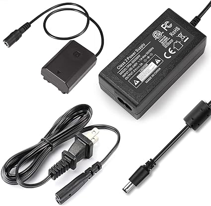 *Brand NEW*8V 3A 24W AC Adapter Replacemen A7III Dummy Battery Charger kit for Sony Alpha A6600, FX3, a7C, A1,