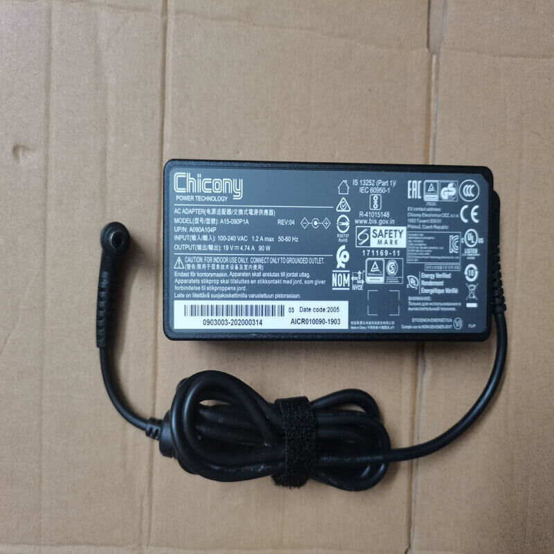 *Brand NEW* MSI Laptops Genuine Chicony 19V 4.74A 90W A15-090P1A AC Adapter charger