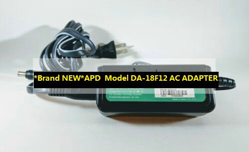 *Brand NEW*Model DA-18F12 558124-008 APD Asian Power Adapter 12V DC 1.5A AC ADAPTER