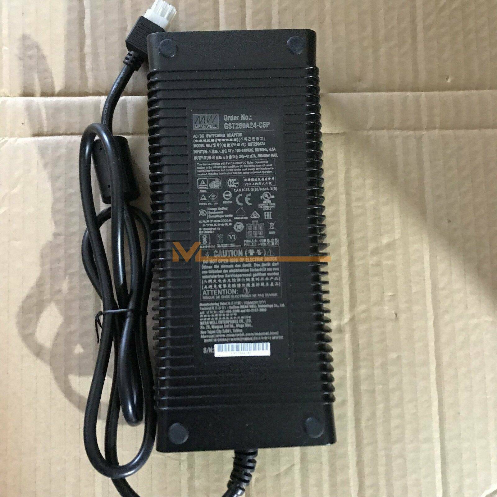 *Brand NEW*ONE MEAN WELL GST280A24-C6P 280W 24V 11.67A Industrial Adaptor