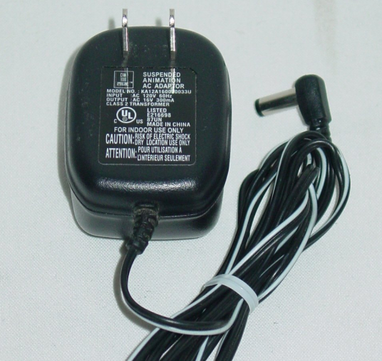 *Brand NEW*Suspended Animation KA12A160030033U 16VAC 300mA AC Adapter POWER SUPPLY