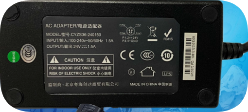 *Brand NEW*Original AD65CM240150 CYZS36-240150 24V 1.5A AC ADAPTER Power Supply