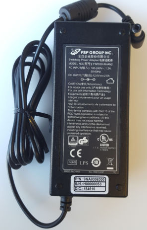 *Brand NEW*Original FSP GROUP INC. FSP030-RHAN2 9NA0306300 12V 2.5A AC ADAPTER
